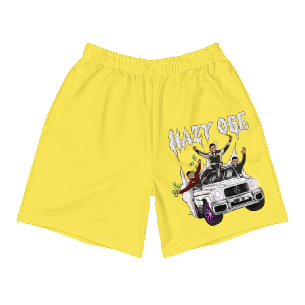 HAZY OBE G WAGON SHORTS (YELLOW)